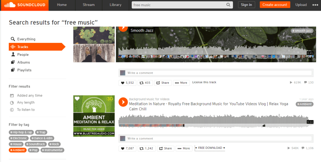 SoundCloud и авторские права юиюба